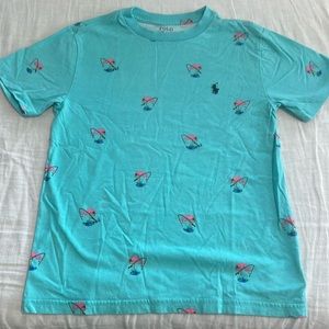 Boys Polo T shirt- Size Small/8